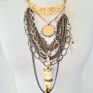 MARZIA G Designs - Model NKS-110 sm - One of a kind exclusive necklace